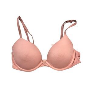 Victoria's Secret PINK Push-up Wear Everywhere T-shirt Bra Pink Size 32A